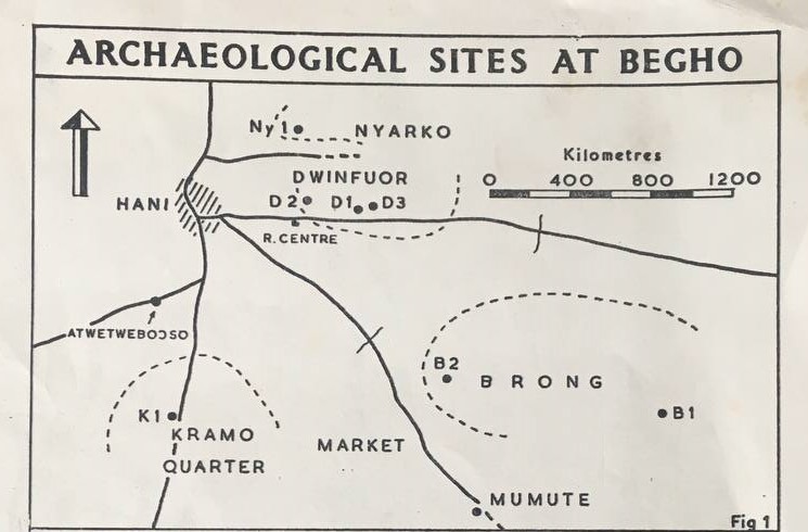 Archaeological Sites at Begho (actual image)